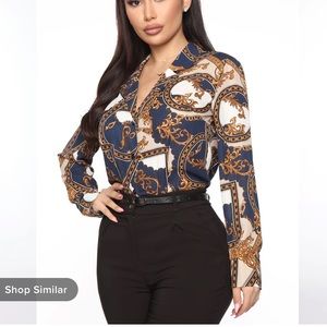 I see you button down shirt